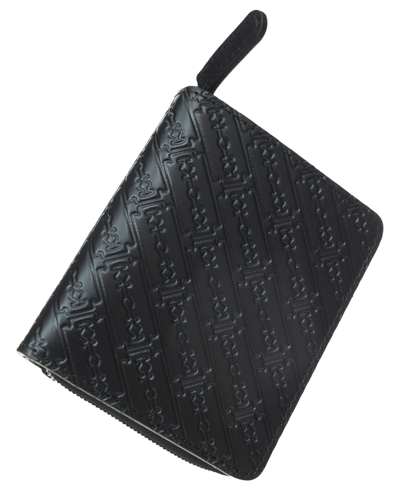 Shop Undercover Razor Faux-leather Wallet In Black