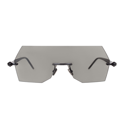Kuboraum P90 Monolens Glasses In Black