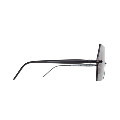 Kuboraum P90 Monolens Glasses In Black