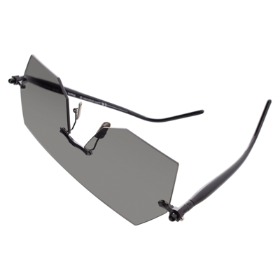 Shop Kuboraum P90 Monolens Glasses In Black