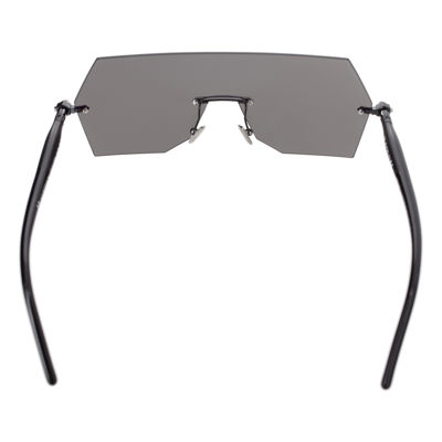 Shop Kuboraum P90 Monolens Glasses In Black