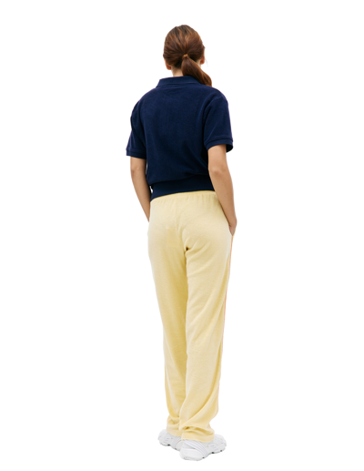 Shop Sporty And Rich Sr Sport Lounge Trousers In Yellow
