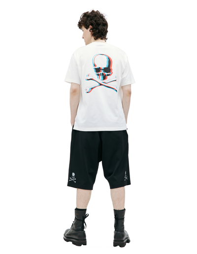 Shop Mastermind Japan 3d Logo Print T-shirt In White