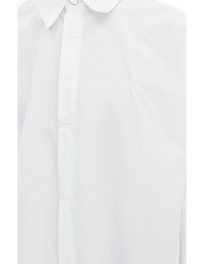 Shop Oamc White Cotton Shirt