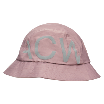 Shop A-cold-wall* Bucket Hat With Logo In Pink
