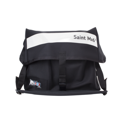 Shop Saint Michael Black Messanger Bag