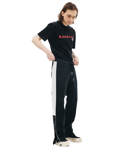 Nahmias Black Drawstring Sweatpants In Black