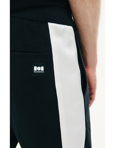 Nahmias Black Drawstring Sweatpants In Black