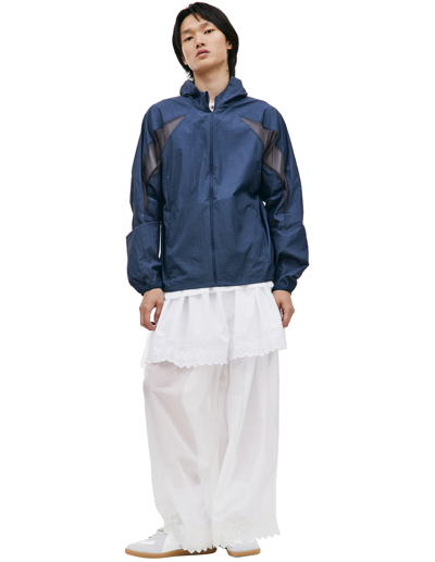 Post Archive Faction 5.0 Technical Hooded Jacket Right In Navy Blue