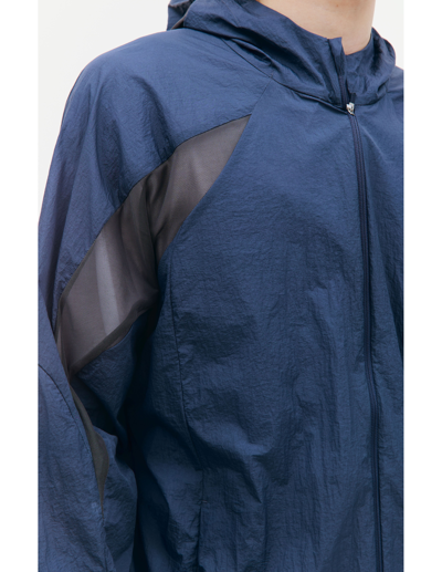 Post Archive Faction 5.0 Technical Hooded Jacket Right In Navy Blue