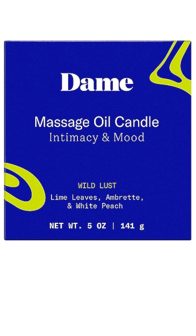 Dame Massage Oil Candle In Wild Lust
