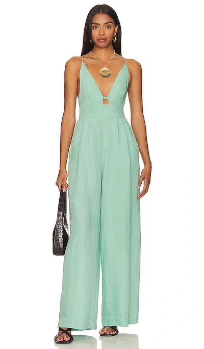 Shop Free People X Revolve Emma One Piece In Teal
