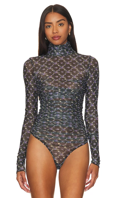 Shop Free People X Intimately Fp Under It All Bodysuit In Black