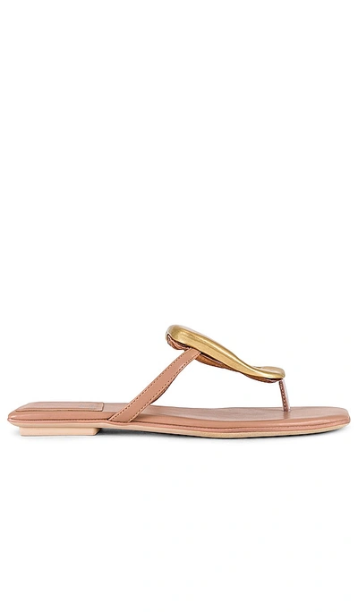 Shop Jeffrey Campbell Linques-2 Sandal In Nude