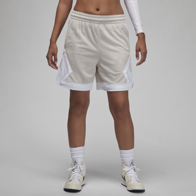 Shop Jordan Women's  Sport Diamond Shorts In Grey