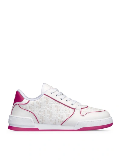 Shop Dior One Sneakers In White