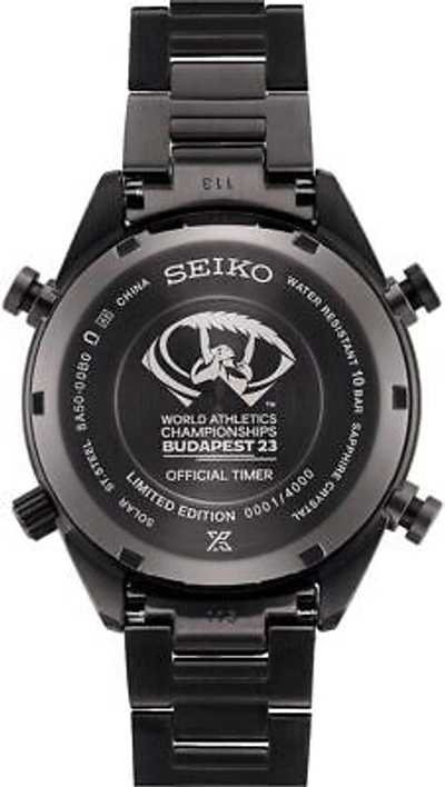 Pre-owned Seiko [ Watch] Prospex Speedtimer Solar Chronograph 1/100 Second Measurement Worl