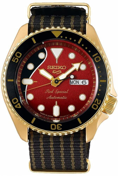 Pre-owned Seiko 5 Queen Sbsa160 Sports Brian May Limited Red Special Mechanical 2022