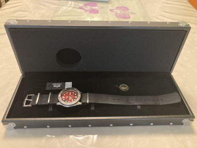 Pre-owned Seiko 5 Queen Sbsa160 Sports Brian May Limited Red Special Mechanical 2022