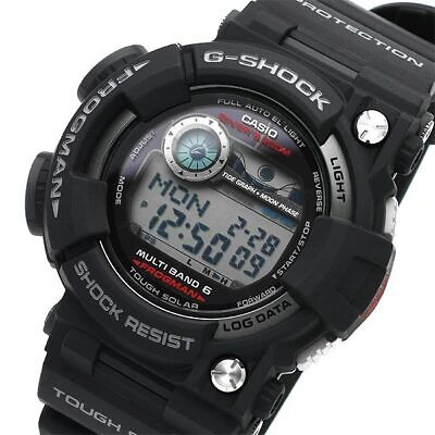 Pre-owned Casio G-shock Gwf-1000-1jf Frogman Solar Radio Watch Mew Japan