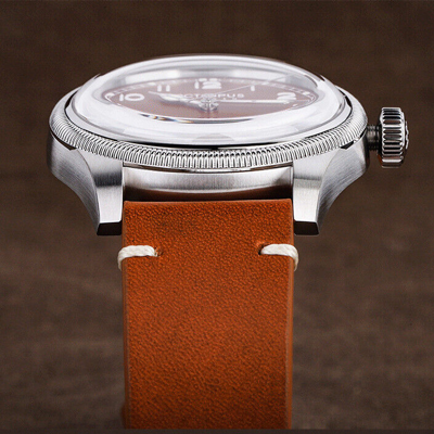 Pre-owned Octopus Men Automatic Watch Pilot 40mm Mechanical Wristwatch 10atm Luminous Nh35