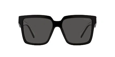 Pre-owned Prada Sunglasses Pr 24zs 1ab5s0 Black Grey Woman In Gray