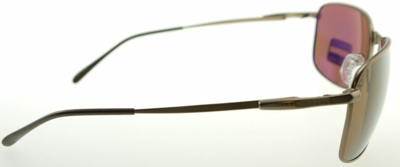 Pre-owned Serengeti Agata Satin Gold / Polarized Drivers Gold Sunglasses 7581 59mm