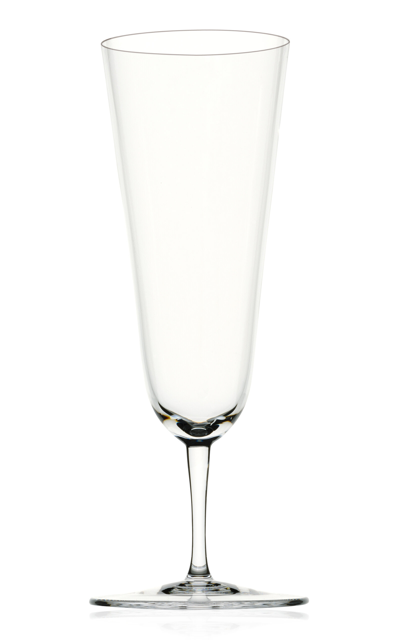 Shop Lobmeyr Crystal Champagne Flute In Clear