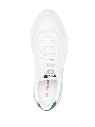 Shop Axel Arigato Rush Low-top Sneakers In White