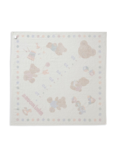 Miki House Height-chart Cotton Bath Towel In White