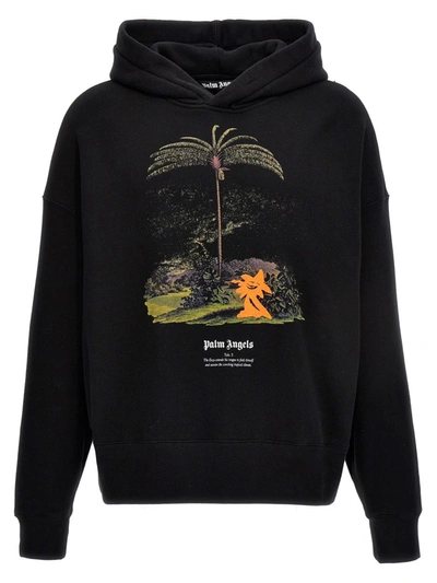 Shop Palm Angels Enzo From The Tropics Hoodie In Black