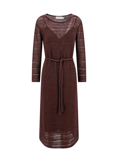 Shop Zimmermann Dress In Brown