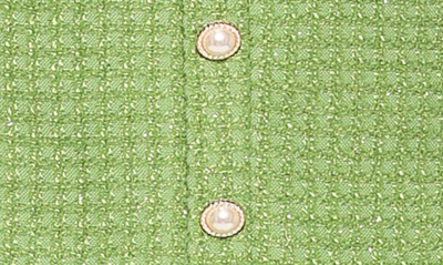 Shop Alexia Admor Wrenley Classic Tweed Miniskirt In Sage