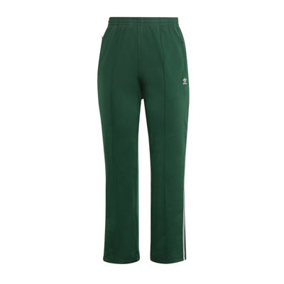 Shop Adidas Originals Adidas Side Stripe Track Pants In Green