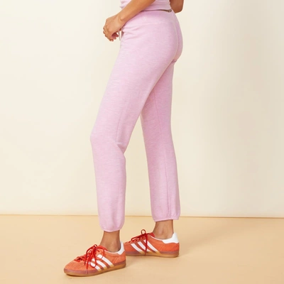 Monrow Supersoft Vintage Sweats In Pink Lavender