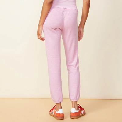 Monrow Supersoft Vintage Sweats In Pink Lavender