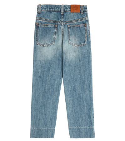 Shop Gucci Straight-leg Jeans In Blue