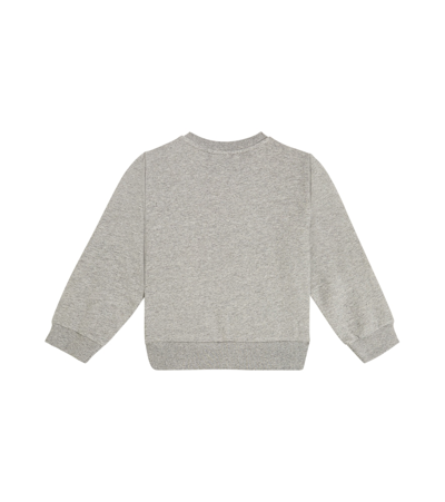 BALMAIN LOGO COTTON SWEATSHIRT 