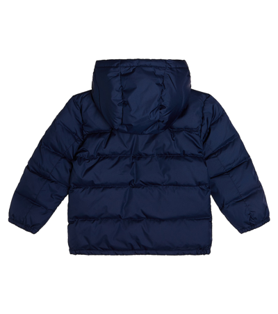 Shop Polo Ralph Lauren Quilted Down Jacket In Blue