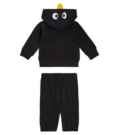 Stella Mccartney Baby Set Aus Kapuzenjacke Und Jogginghose In Black