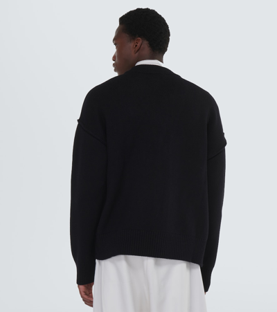 Ami Alexandre Mattiussi Ami Paris Sweaters In Black