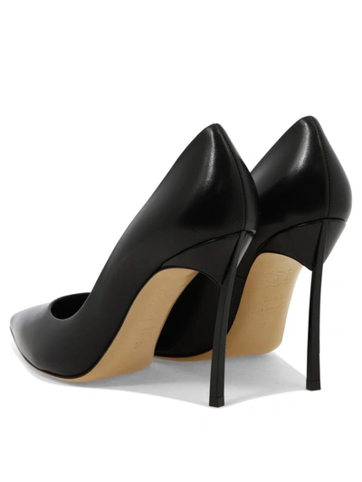 Shop Casadei "blade" Pumps In Black