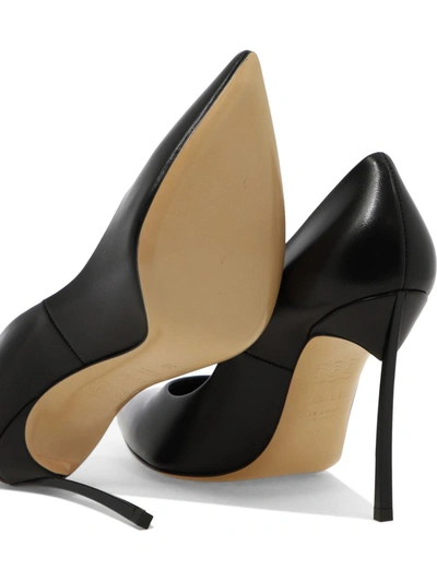 Shop Casadei "blade" Pumps In Black