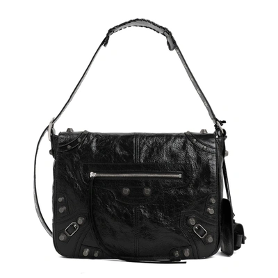 Shop Balenciaga Le Cagole Bag In Black