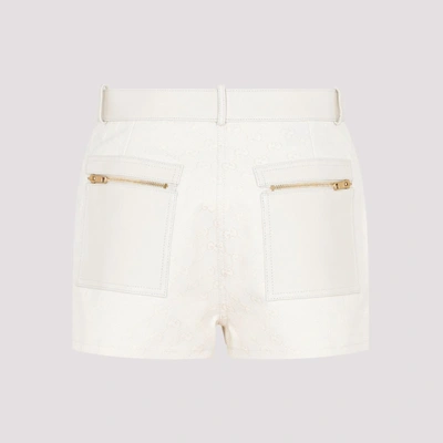 Shop Gucci Gg Short Pants In Nude &amp; Neutrals