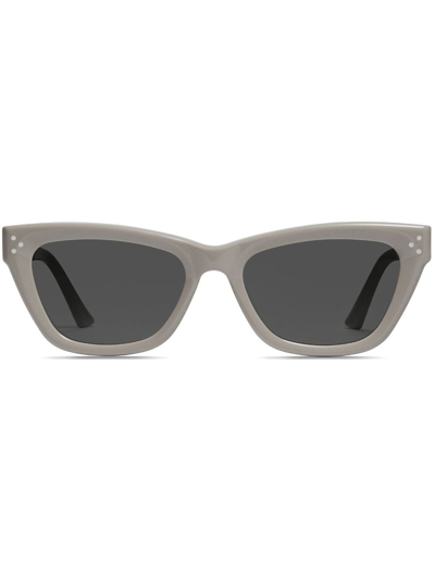 Shop Gentle Monster Milo G10 Cat-eye Sunglasses In Grey