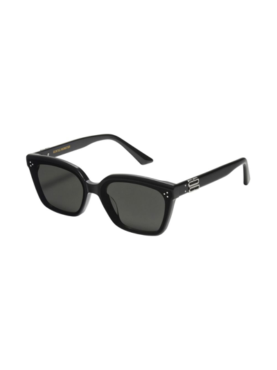 Shop Gentle Monster Oslo Square-frame Sunglasses In Black