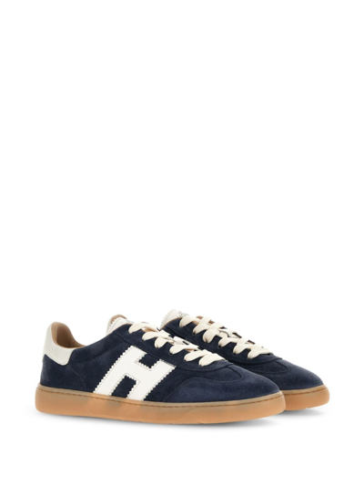 Shop Hogan Cool Low-top Sneakers In Blue