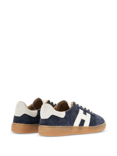 Shop Hogan Cool Low-top Sneakers In Blue