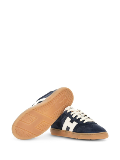 Shop Hogan Cool Low-top Sneakers In Blue